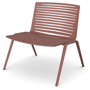 Zebra Sessel Terracotta