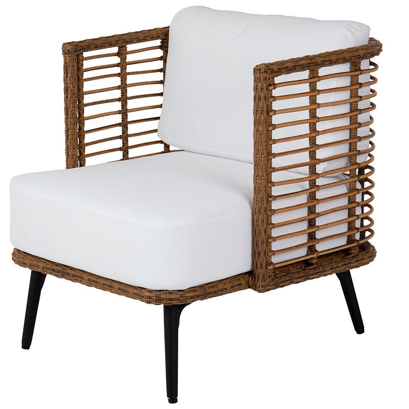 Covelo Sessel natur/weiß