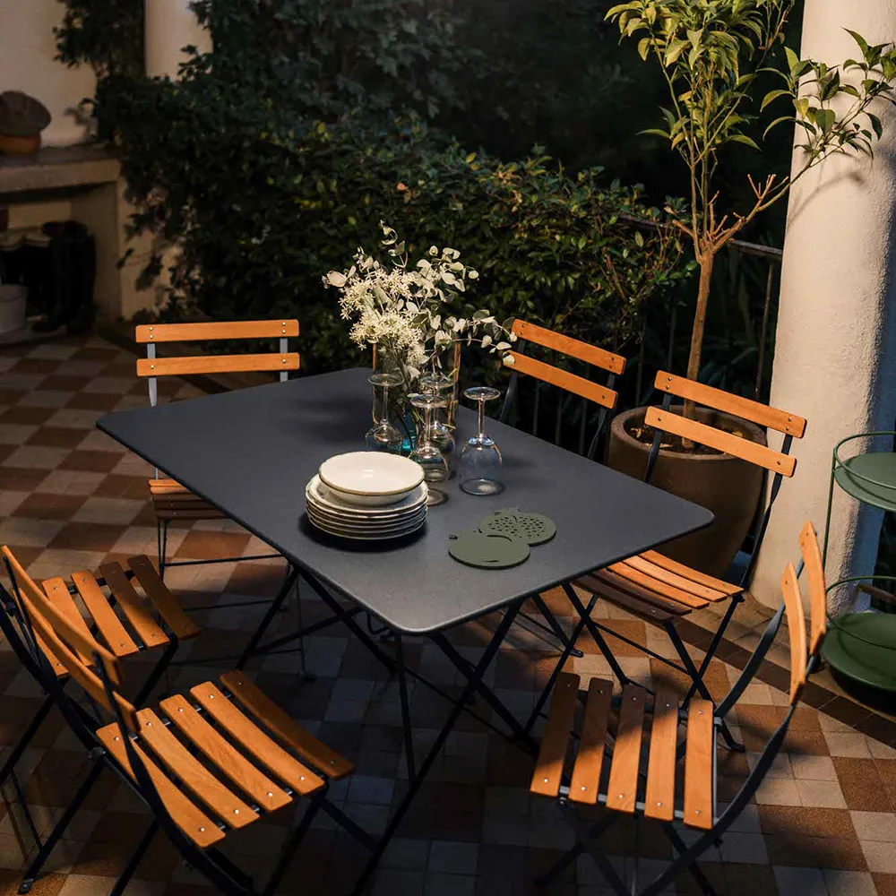 Bistro tisch 97 x 57 cm Deep blue