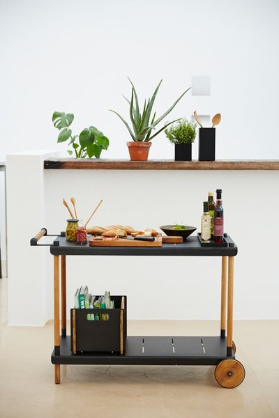 Frame Regal 83cm Teak/Weiß