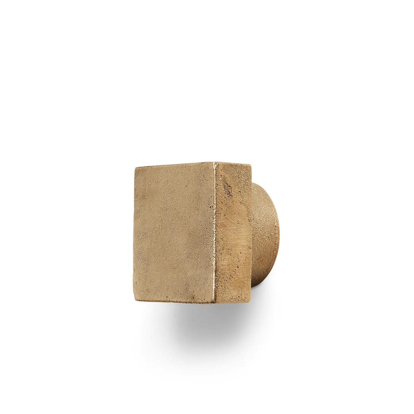 Square Hook - Large - Casted Brass