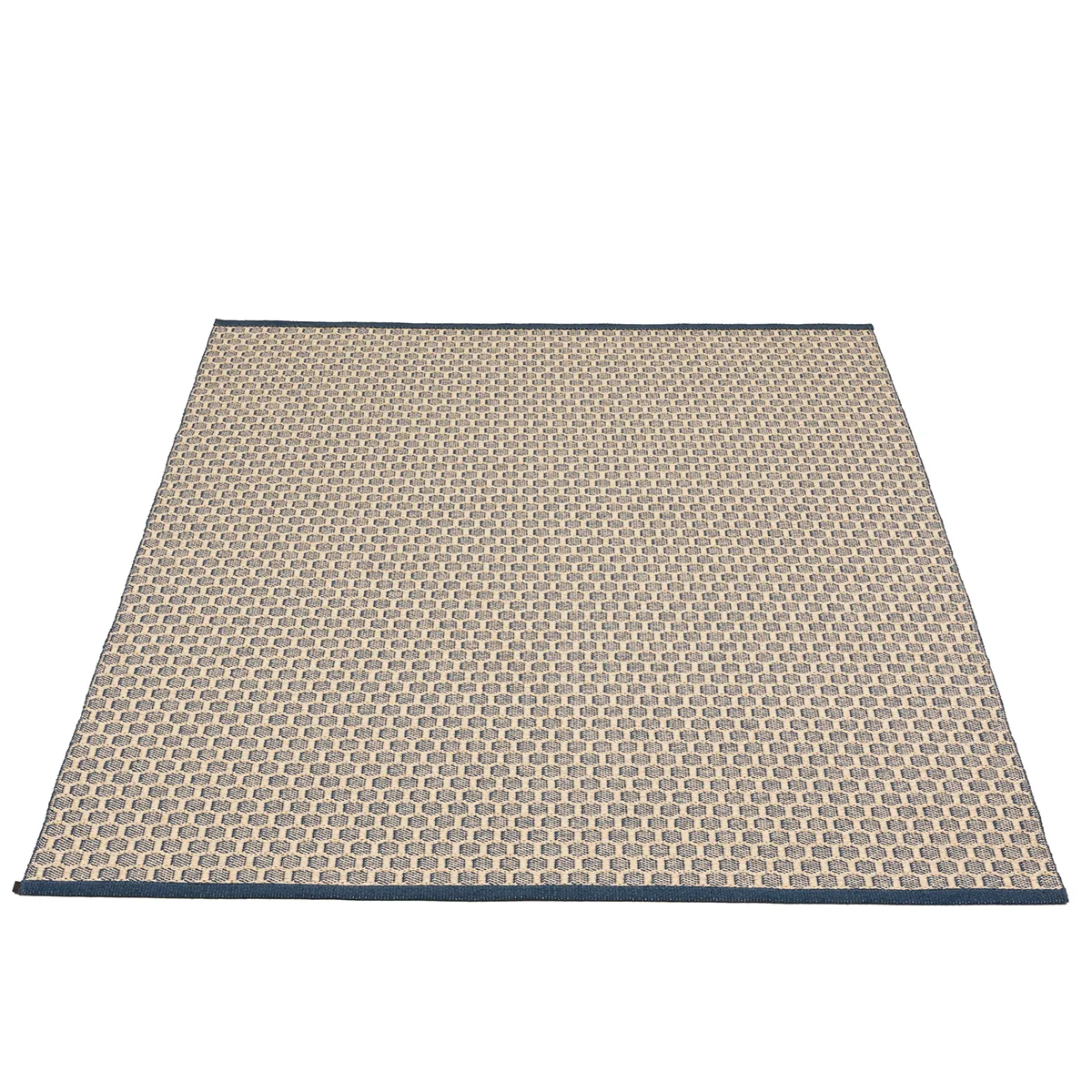 Wendbarer Kunststoffteppich MIMI Ocean Blue/Cream 180x260 cm