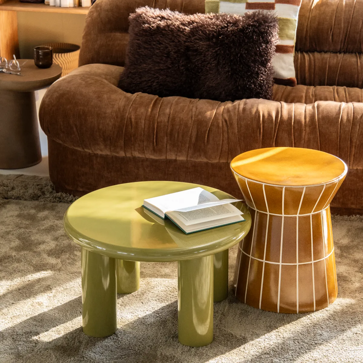 Bloop Couchtisch 80 cm green