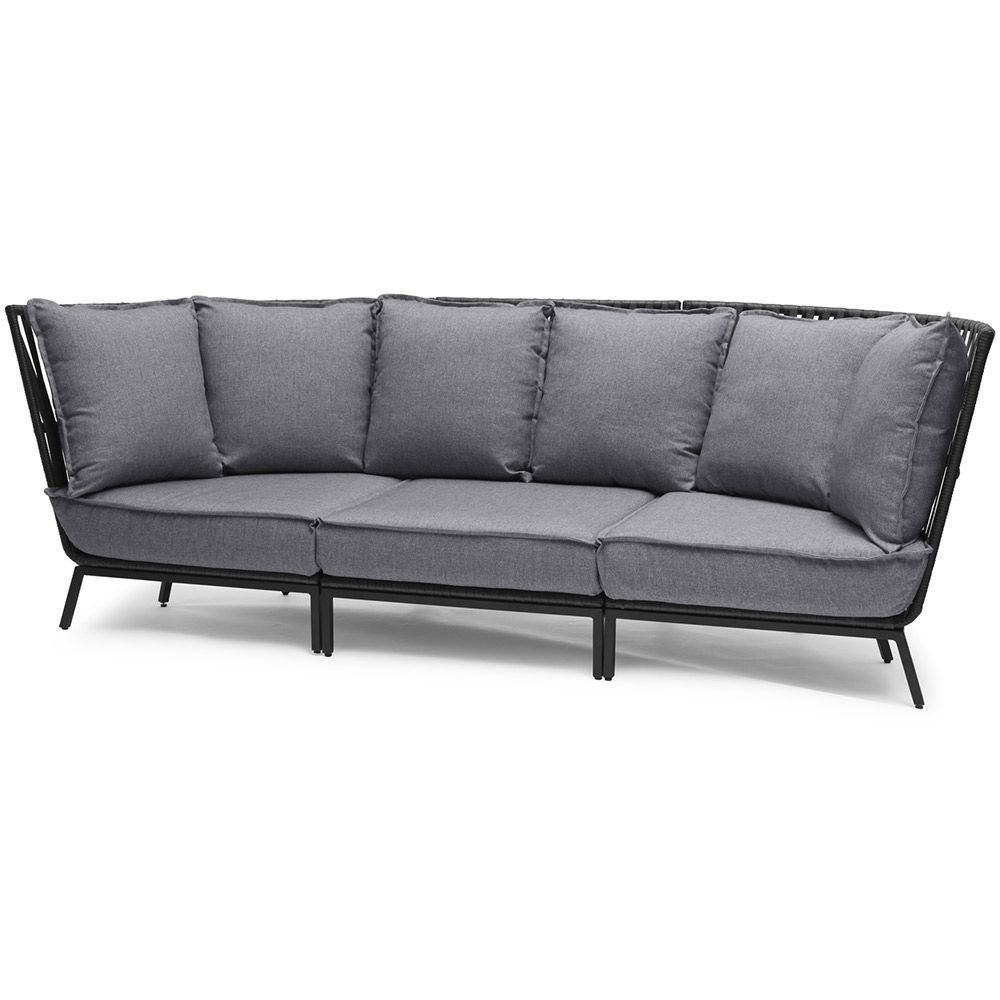 Jet Set Sofa Beige inkl. Kissen 