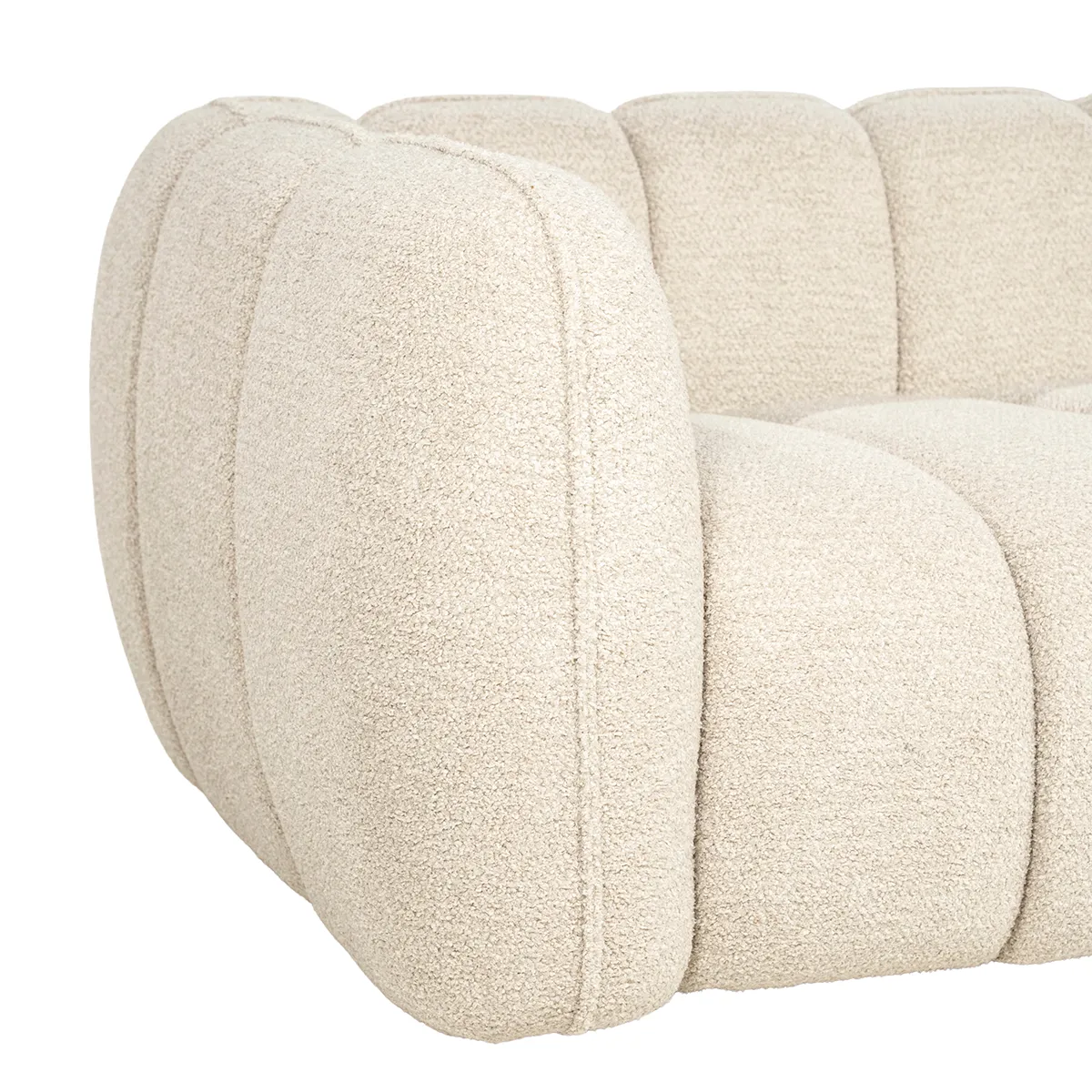Sofa Cubetto (2,5-Sitzer) Taupe