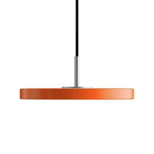 Asteria Micro Deckenleuchte Ø15 cm Nuance Orange/Stahl