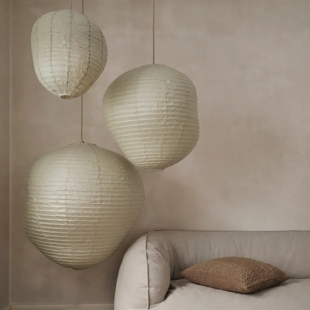 Kurbis Lampenschirm 60 cm Dark Sage