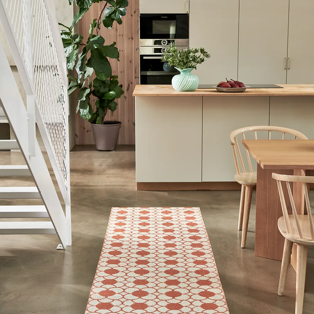 Anya teppich Pale Orange/Vanilla 70 x 200 cm