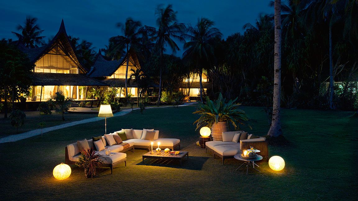 Babylon Beistelltisch Kreide 