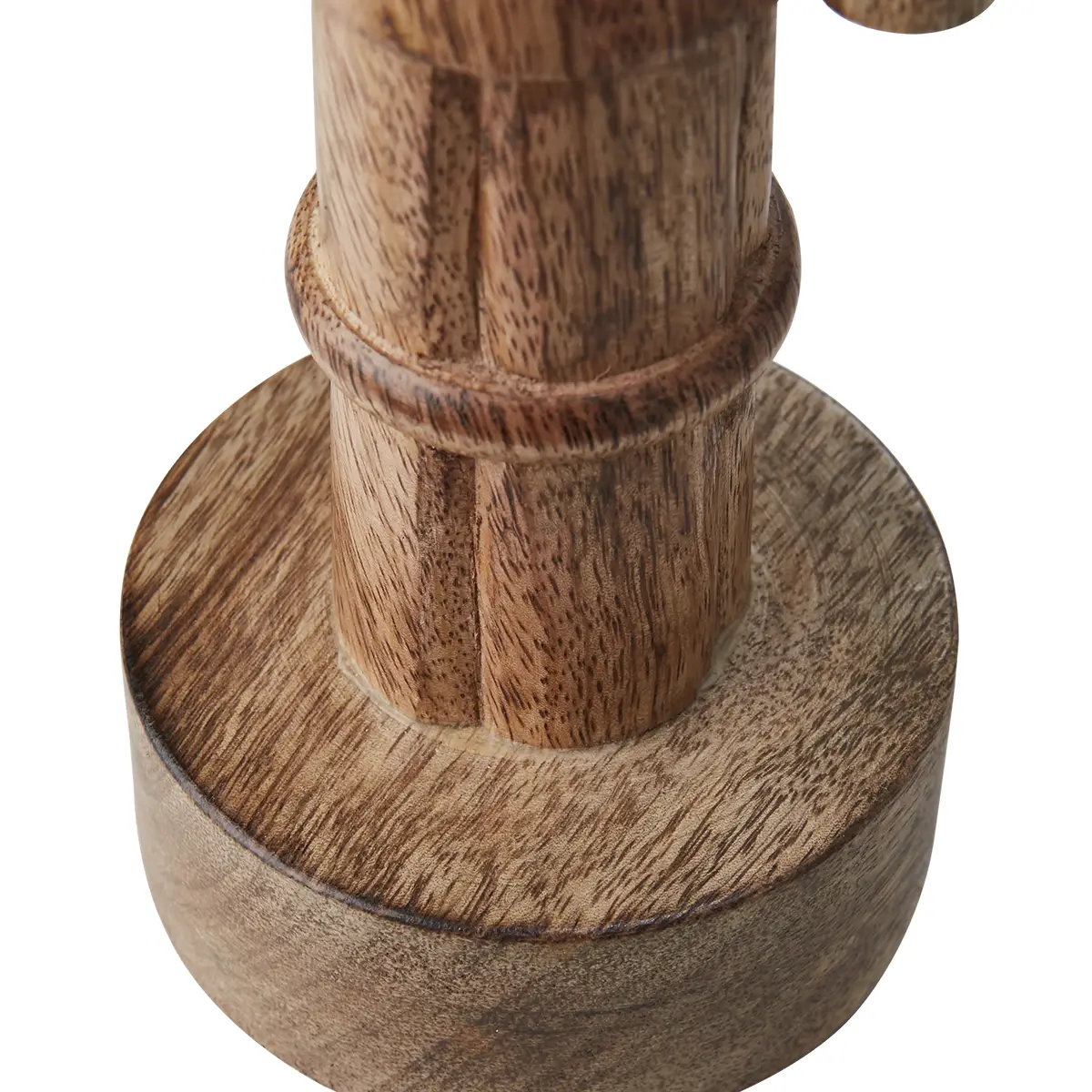 Statue aus Mangoholz Felix Natur H30 cm