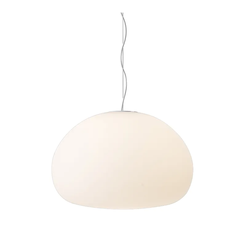 Fluid Pendelleuchte Large - Opal White