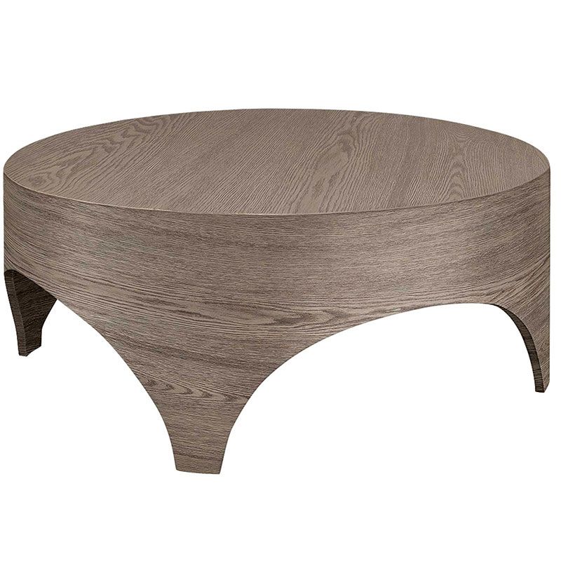 Owen Couchtisch Ø90 cm Antik Grau