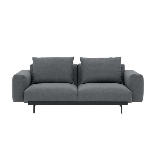 In Situ 2-Sitzer-Modulsofa Config 1 - Ocean80/Schwarz