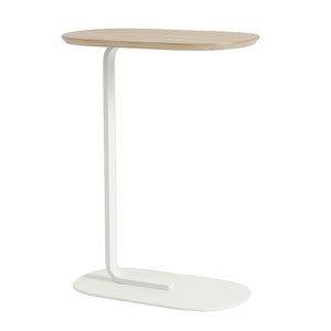 Relate Beistelltisch 73,5 cm - Oak Laminate/Off-White