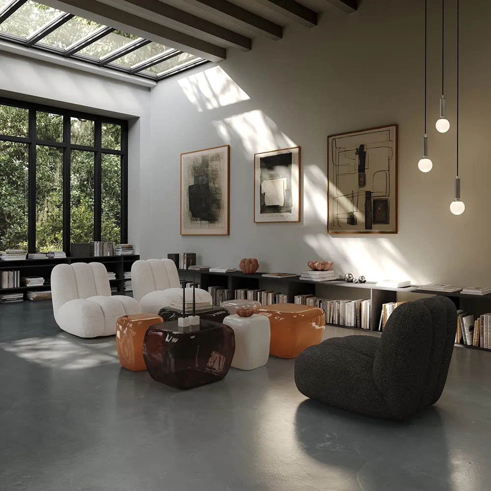 Toe Sessel – Tiefes Taupe