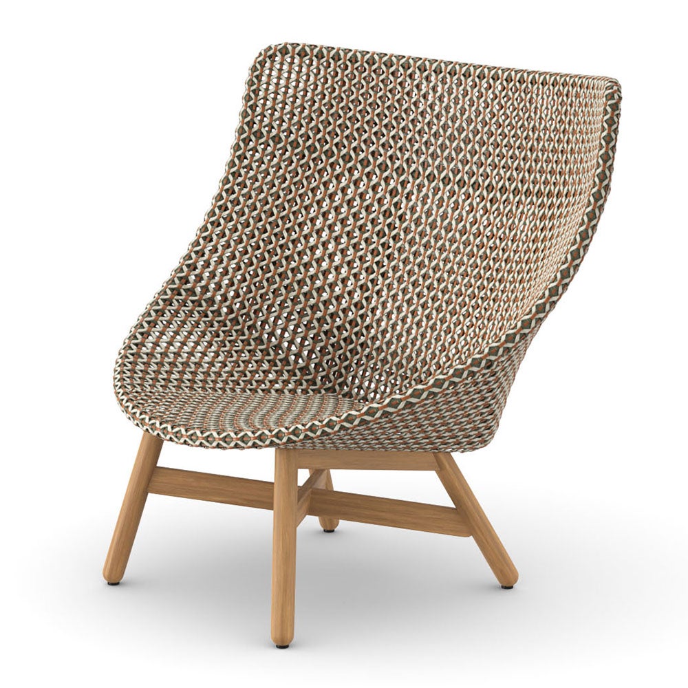 Mbrace Lounge-Sessel hoch CHESTNUT 