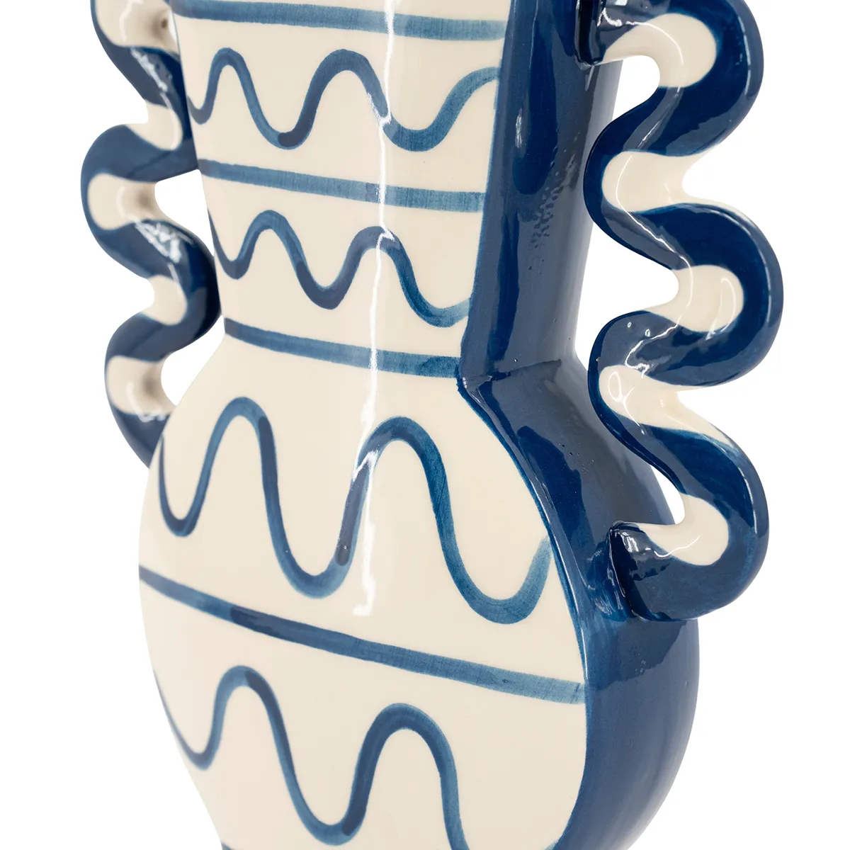Dekovase Blu 2 H32 cm