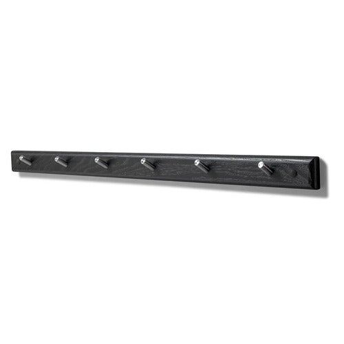 Meja Hakenleiste 80 cm Eiche schwarz gebeizt