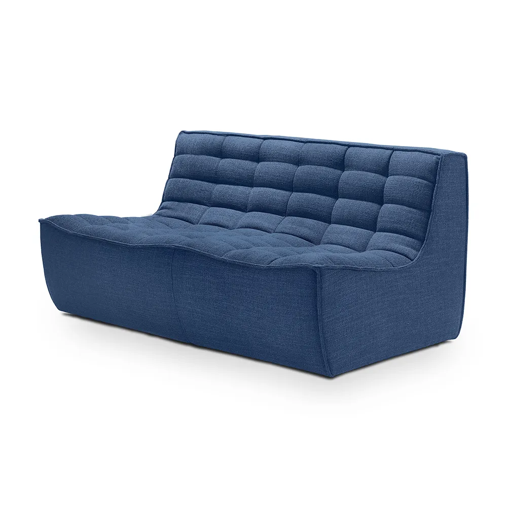 N701 2-Sitzer-Sofa Blau