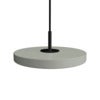 Asteria Micro Deckenleuchte Ø15 cm Nuance Olive/schwarz
