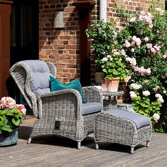 Rosita 3-Sitzer-Sofa grau/grau