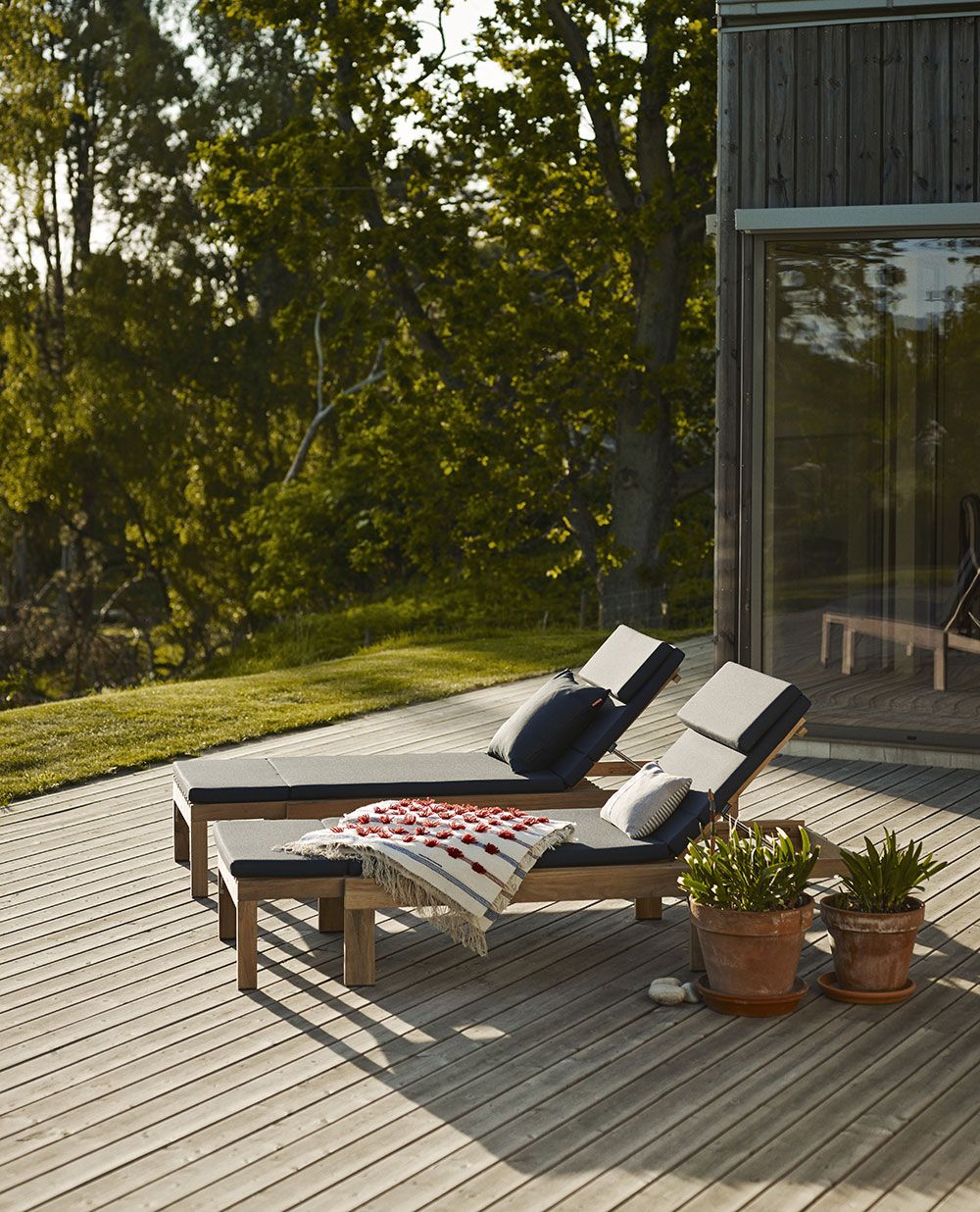 Riviera Sonnenliege Teak