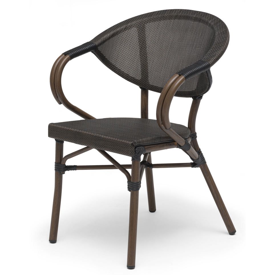 Äppelhed Café Stuhl Braun 