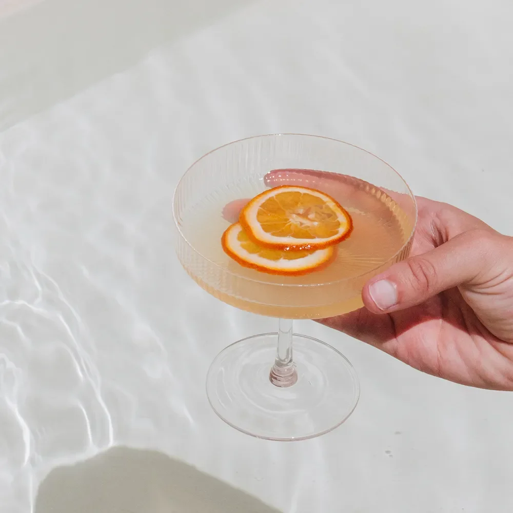 Ripple Champagnergläser 2 Stück Clear