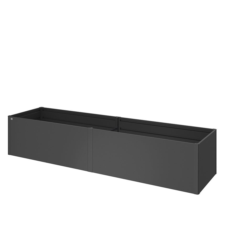 Anzuchtbeet 4x1 metallic dunkelgrau