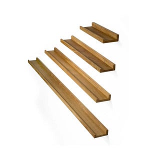 ZITTI Bilderleiste 120 cm weiß lackiert 