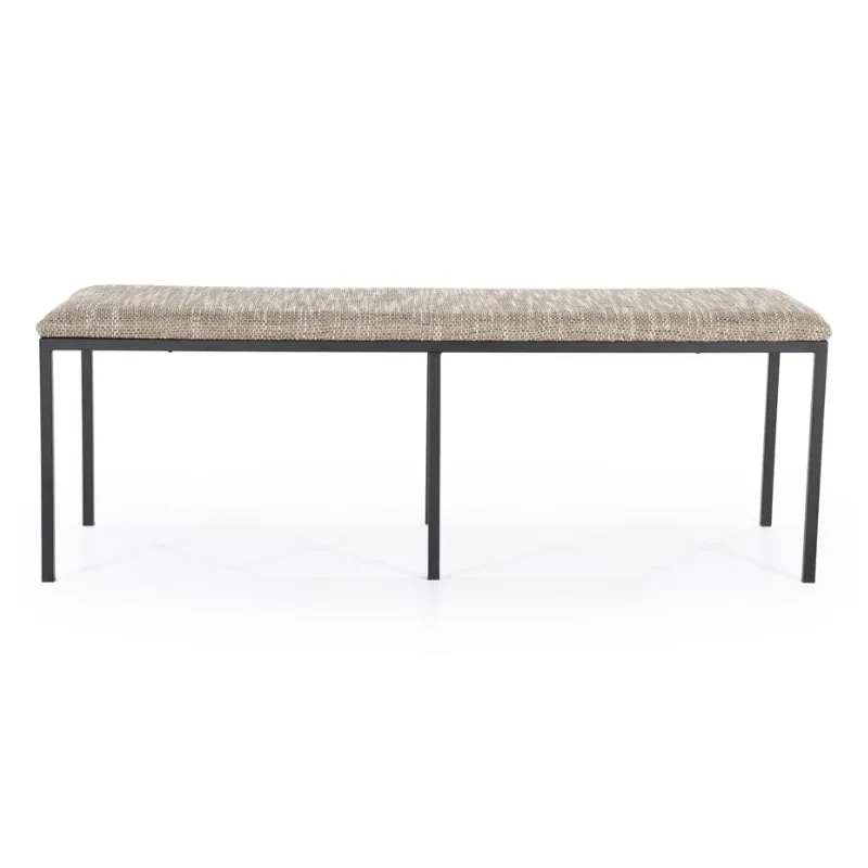 Lass Bank 135x45x47 cm Polyester braun