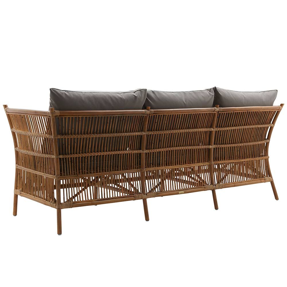 3-Sitzer Sofa Donatello Rattan Antique