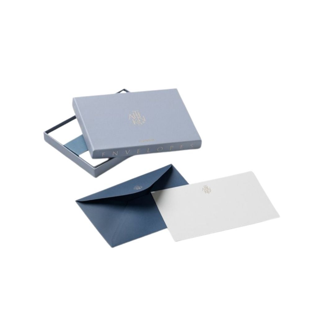 Card & Envelope Set - Thanks Blue