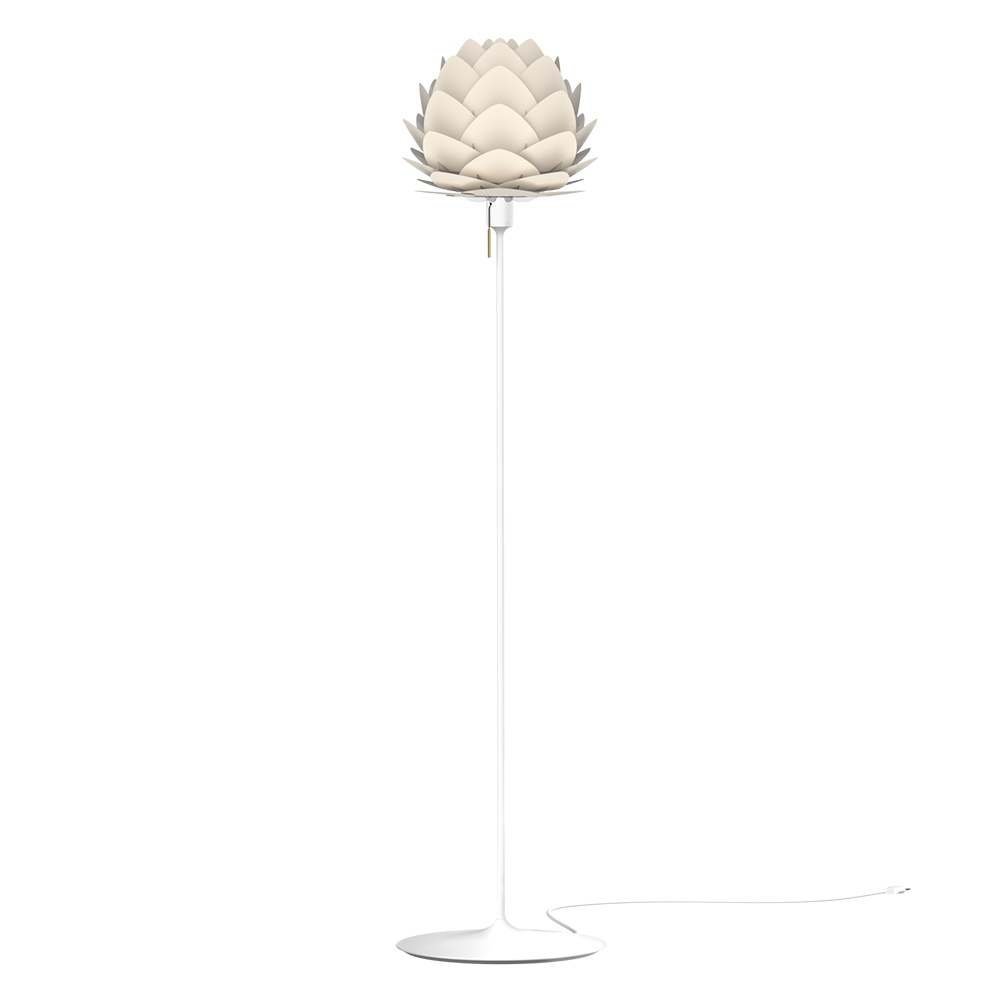 Aluvia Lampenschirm Ø40 cm Pearl White