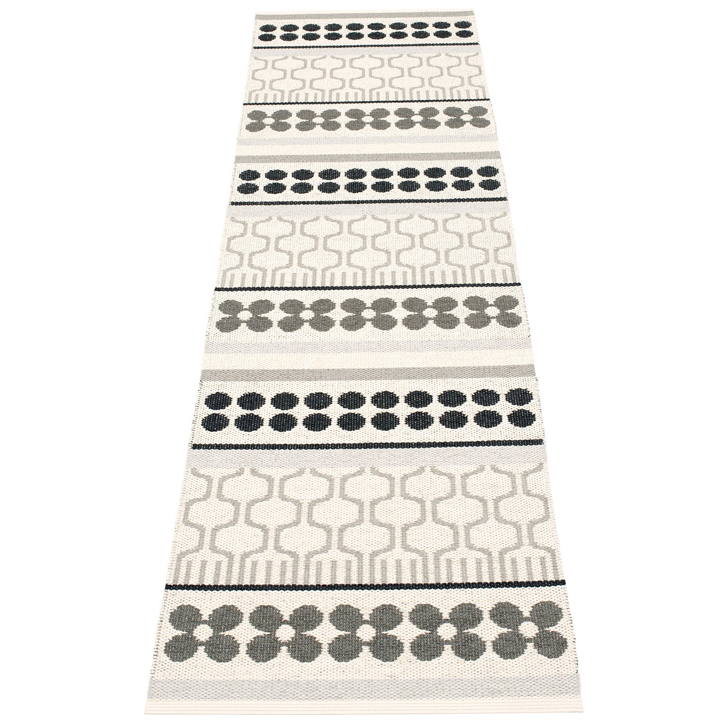 Asta Teppich 70x270 cm warm grey