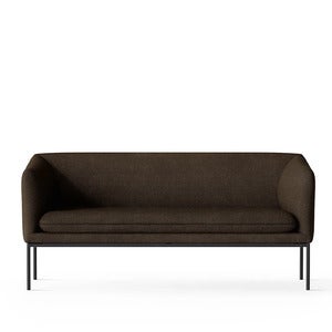 Sofa 2-Sitzer Turn Hallingdal Dark Brown