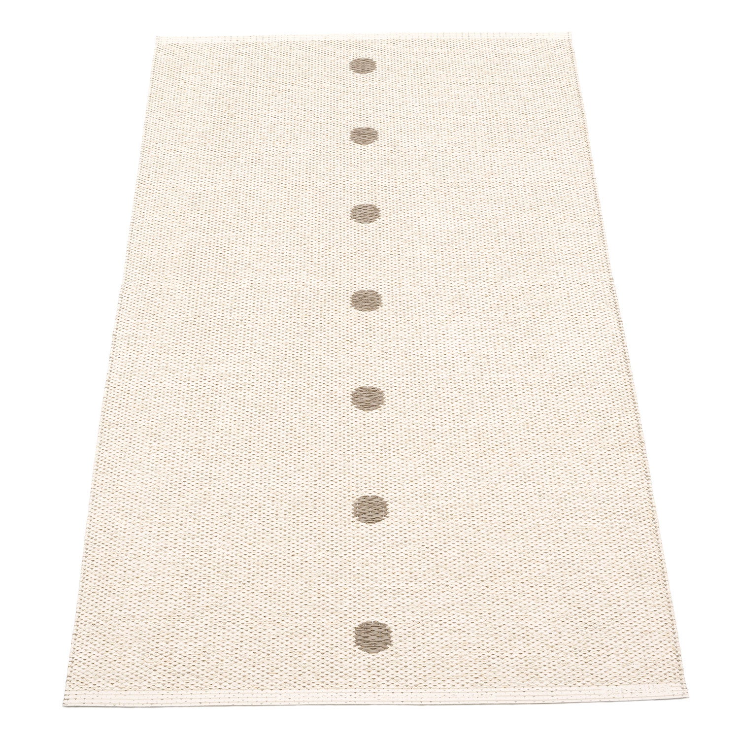 Peg Teppich 70x140 cm dark linen / vanilla