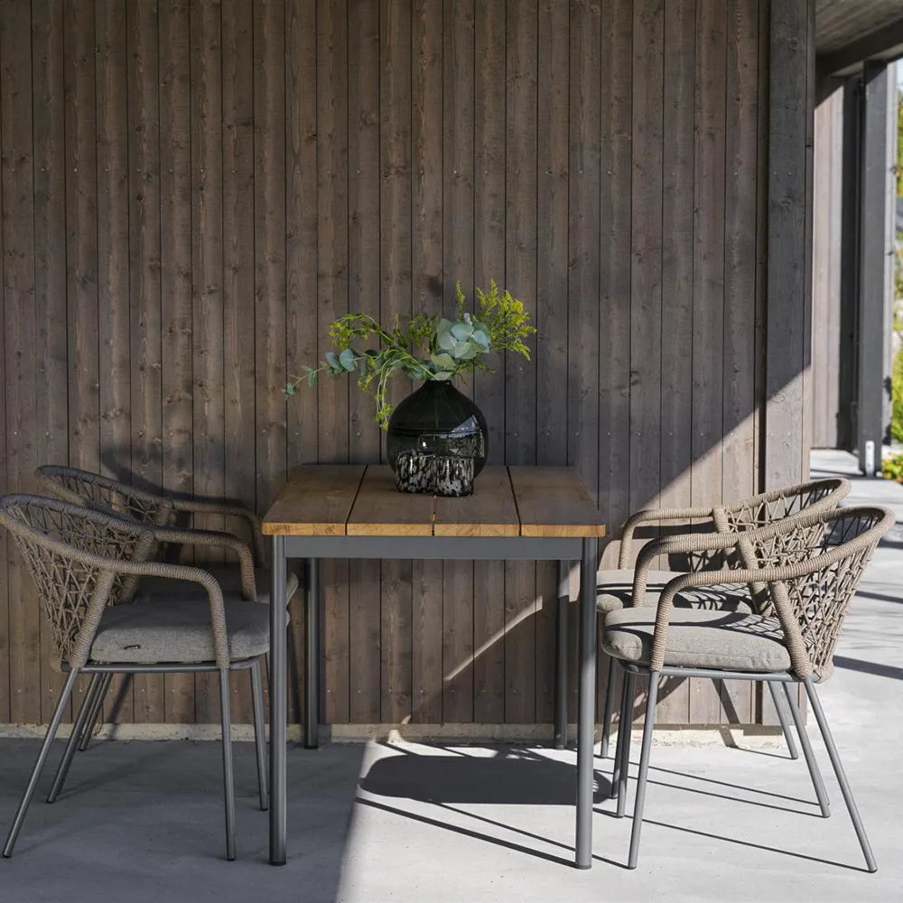 Nox Bistro Esstisch 70x125 cm Bambu/Anthracite