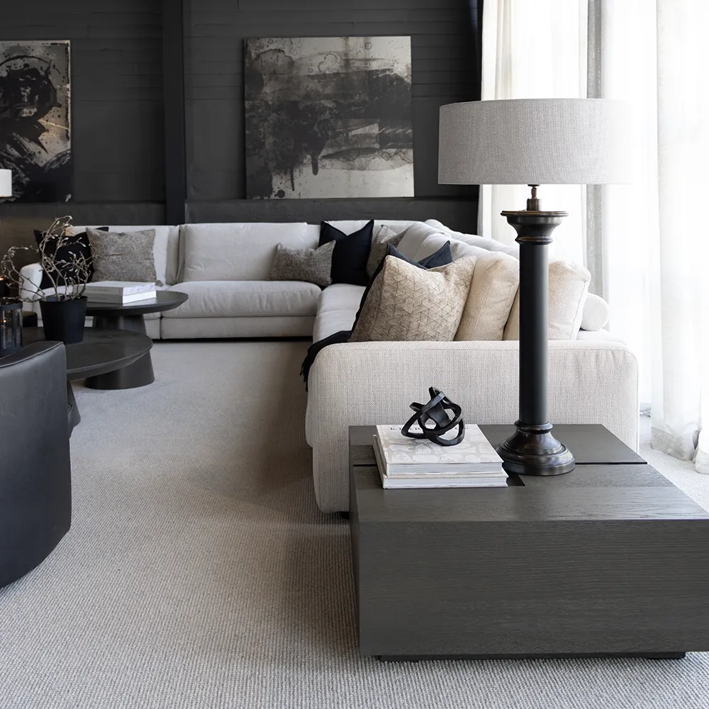 Maddox Couchtisch 150x80 cm grau