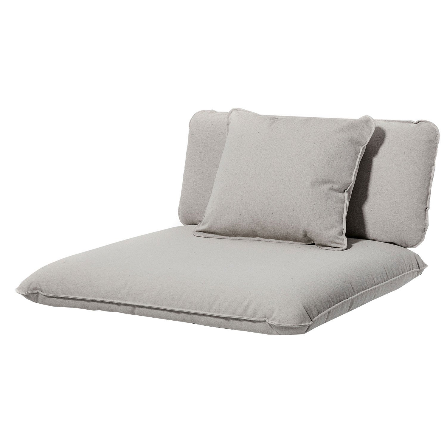 Bönan kissen-Set für Sessel / Sofa Hellgrau Sling