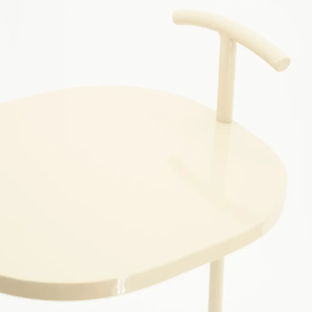 Buddy Beistelltisch- beige 32x32x65 cm