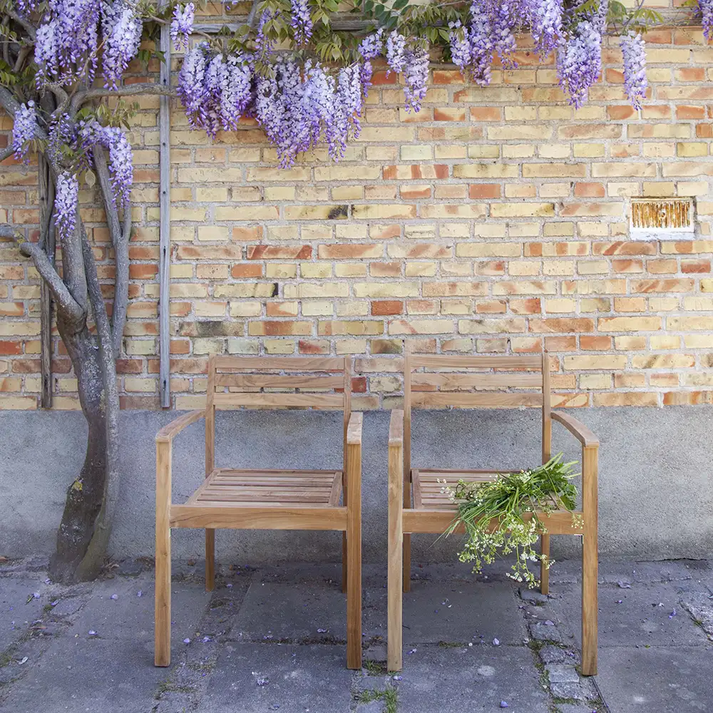 Oxford Teakholz Armlehnstuhl