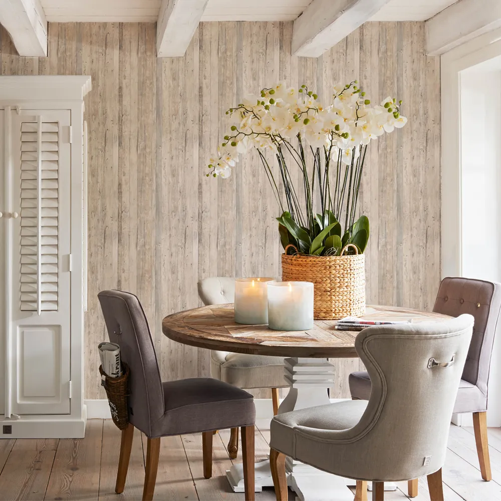 George Esstischstuhl linen flax