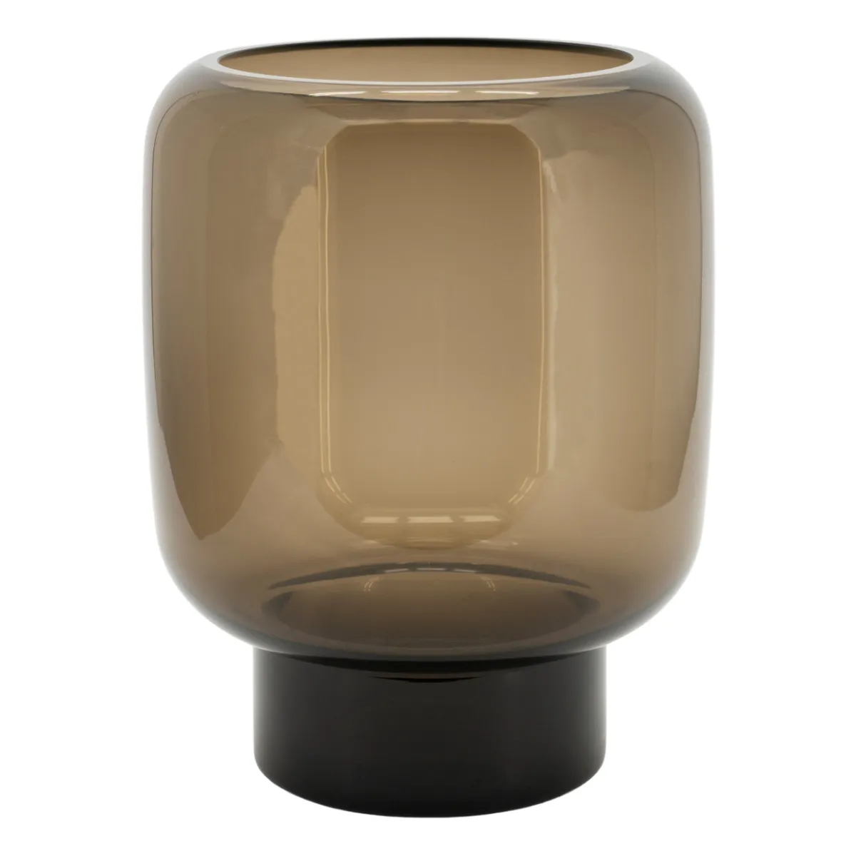 Solenne extra large 23,4x23,4x30 cm Glas Braun