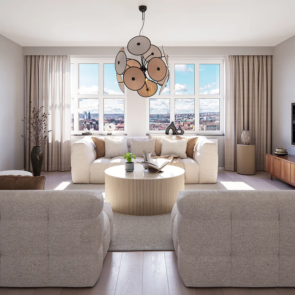 Cappello Deckenleuchte Ø82cm 