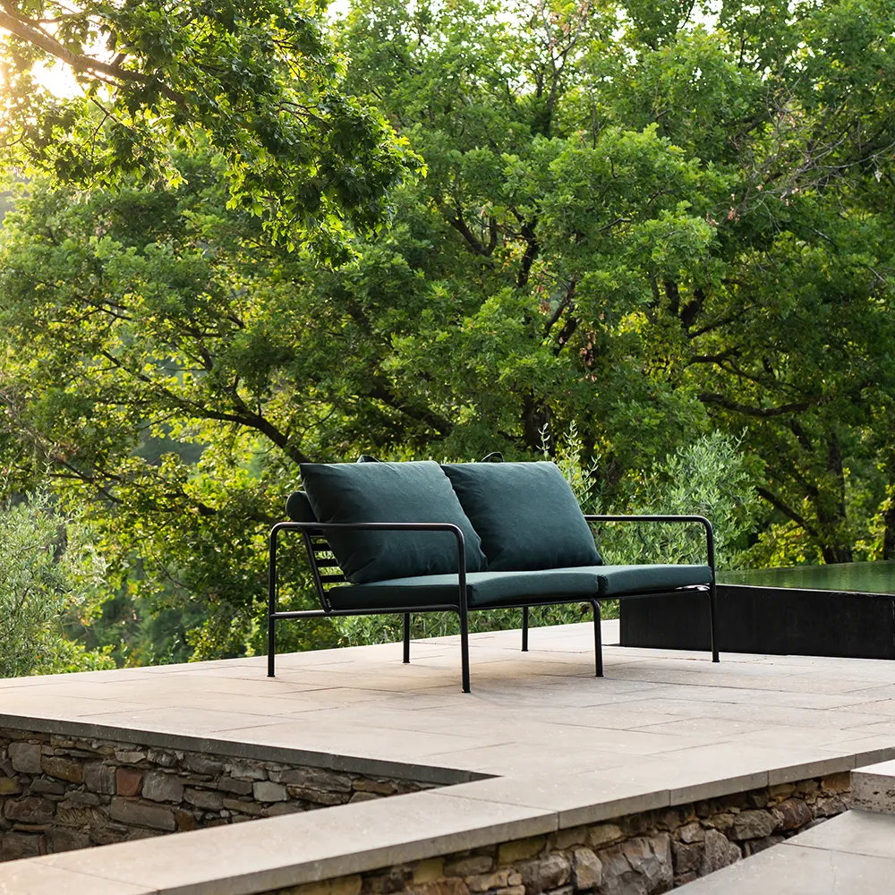 Avon 2 Sitzer Sofa Alpin/Weiß