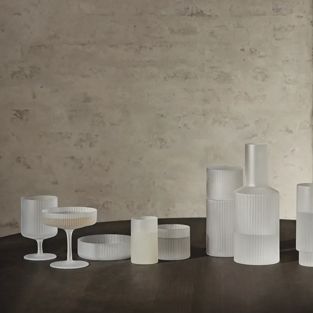 Ripple Weingläser 2er-Pack - Frosted