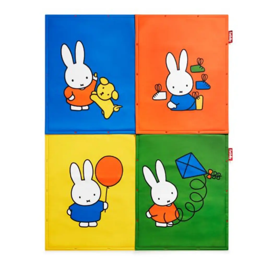 flying carpet x Miffy Spielmatte 180x140 cm orange