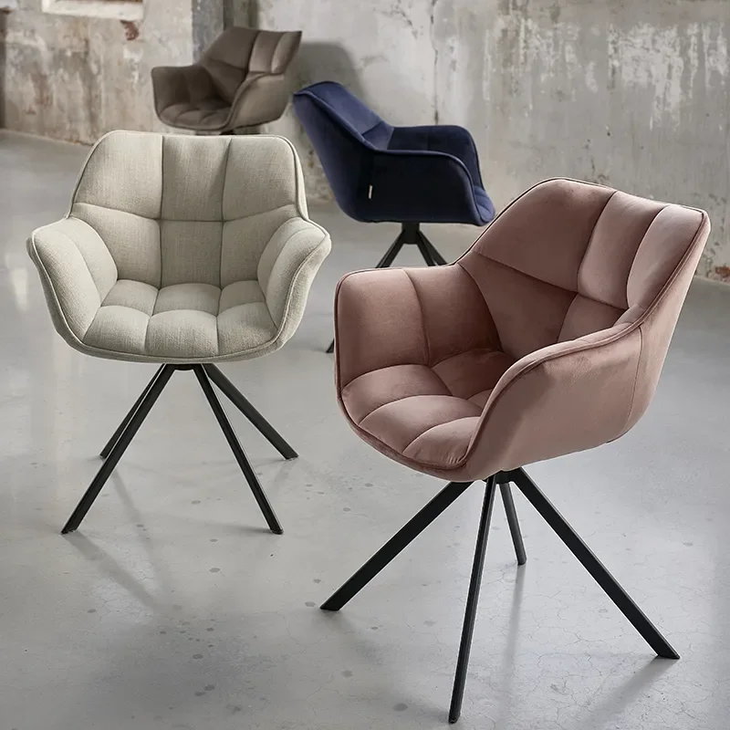 Carnaby stuhl mit armlehne mouliné linen fabulous flax