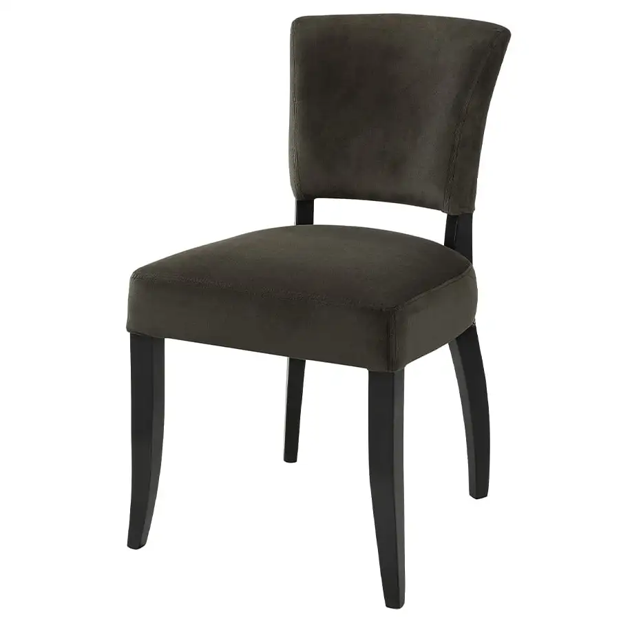 Esszimmerstuhl Maggie Velvet dunkelbraun